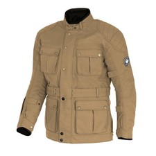 Merlin Burslem Eco Laminated Jacket - Dark Sand