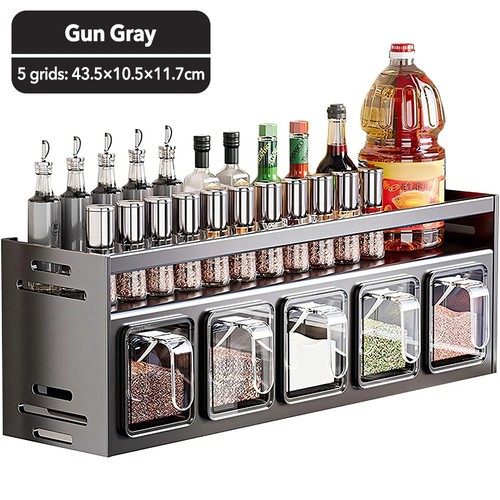 Grids kitchen spice rack - spice,