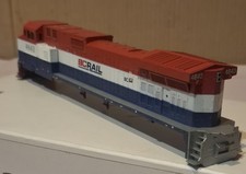 ho Athern BC Rail Locomotive