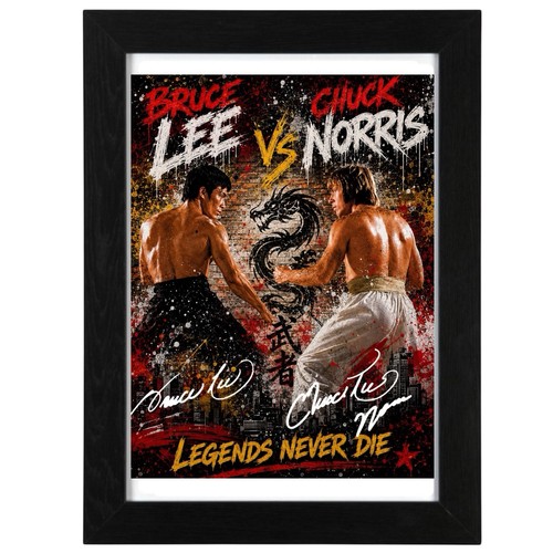 Chuck norris and bruce lee - bruce,