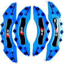 4x Brake Caliper Covers Black A3 A4 A6 A8 Q3 Q5 Q7 B8 B9 Allroad SET Disc New S3