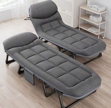 Portable Foldable Nap Bed – Space-Saving Office Sleeper With Built-In Storage