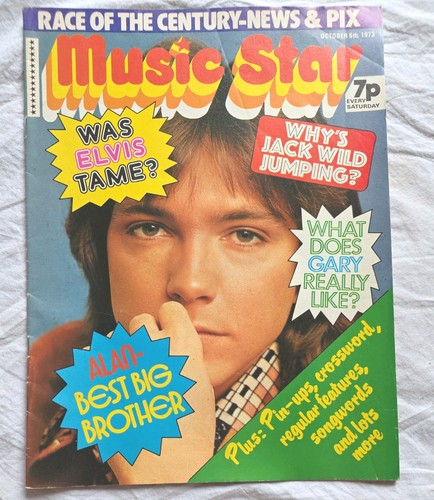 Vintage music star comic oct - vintage,