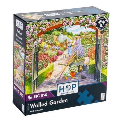 The house puzzles walled - house,