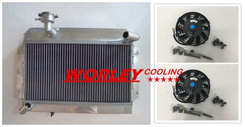 Aluminum radiator fan - radiator+fan, for