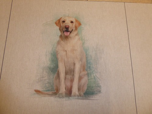 Labrador linen look cotton - labrador,