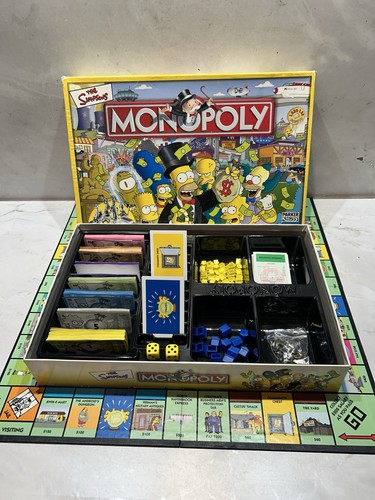 The simpsons monopoly 2003 - monopoly,