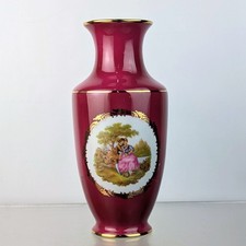 Vintage Limoges Castel Red 22K