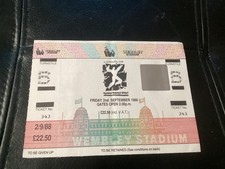 Bruce Springsteen, Sting - Human Rights Now! - Wembley, UK (1988) Concert Ticket