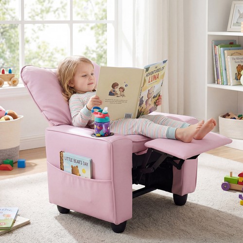 Kids recliner chair leather - recliner,