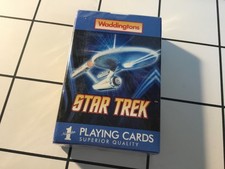 waddingtons Star Trek playing cards - unopened