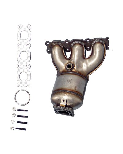 Left catalytic converter - left, for