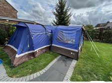 Hi Gear Kalahari 8-person Tent with Porch, Footprint, and Carpet