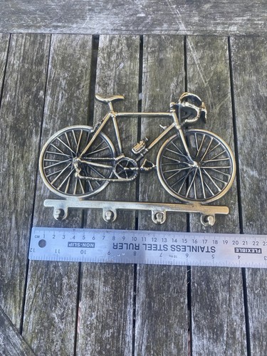 Vintage brass racing bike - vintage,
