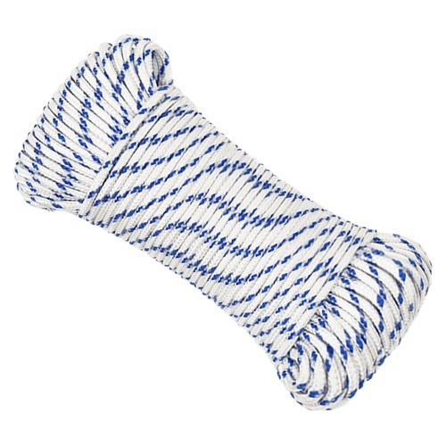 Boat rope white 50 m - white, mm