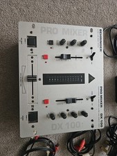 Behringer DX100 Pro Mixer for DJs 2 Channel Plus Mic Input and Line Inputs Used