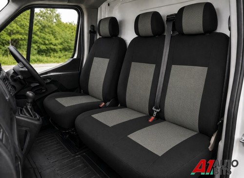 Quality grey fabric seat - fabric,