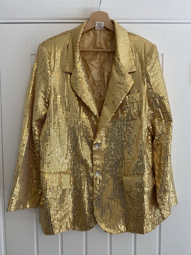 Gold sequin game show - gold,