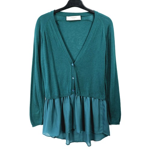 Zara green cardigan size - green,