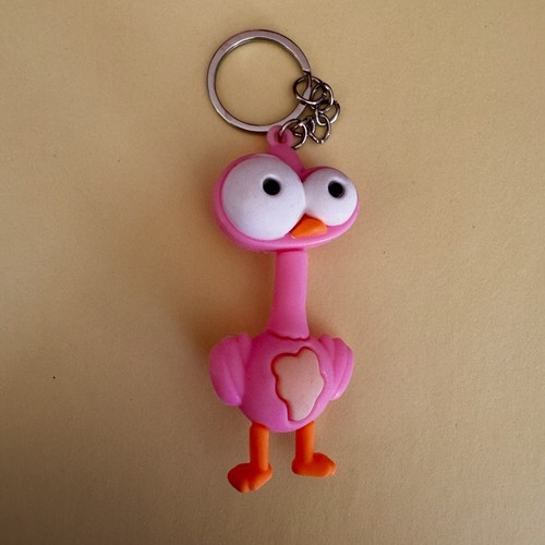 Cute cartoon pink flamingo - pink,