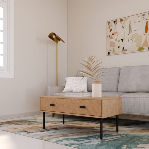 Leon living room furniture - living, oak