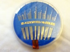 Hand Sewing Needles x 30 Assorted Turning Case Wheel Dressmaking Tailoring Craft