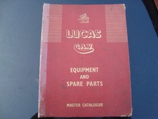 LUCAS MASTER CATALOGUE