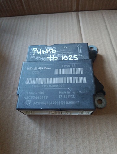 Fiat punto airbag control - fiat,