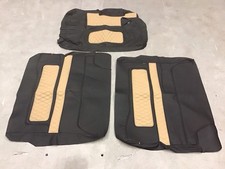 Land Rover Defender 90 Leather Door Card Covers - Project kahn Chelsea Truck Com