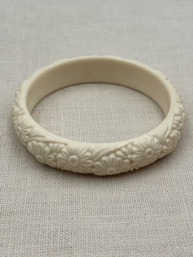 Vintage carved floral - carved,