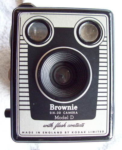 Vintage brownie box - box,