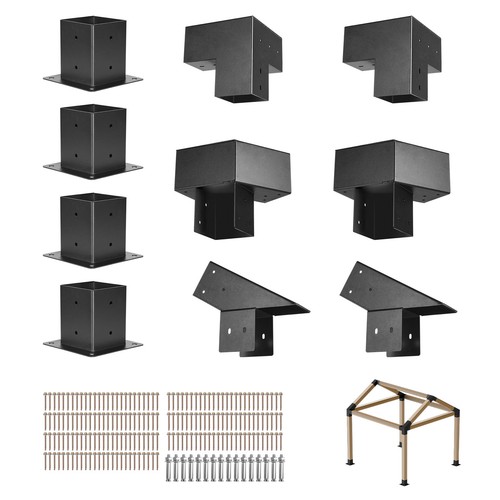 Vevor 4x4 pergola bracket kit - pergola,
