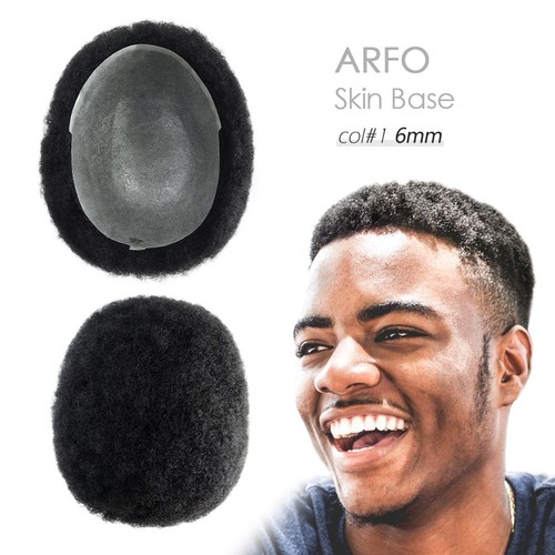 Mens toupee human hair afro - mens,