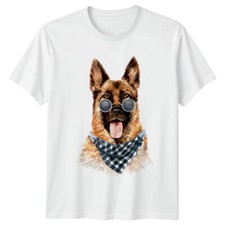 German Shepherd Dog With