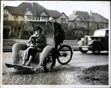 The Rickshaw tricycle arrives