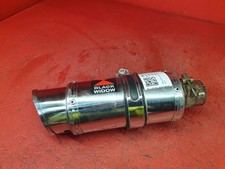 2008 YAMAHA YBR 125 BLACK WIDOW EXHAUST TAIL PIPE