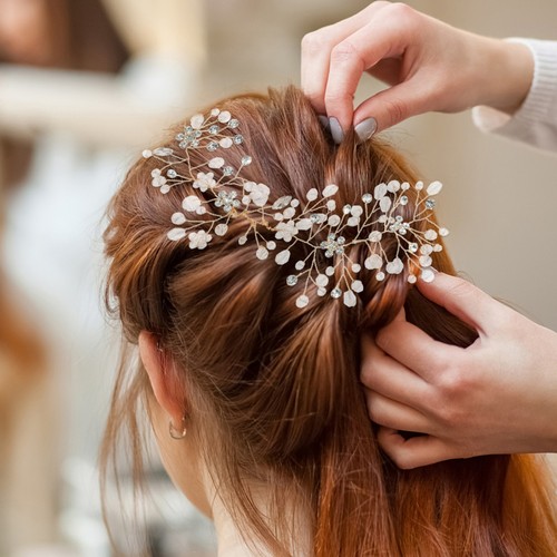 Wedding bridal hair vine - wedding,