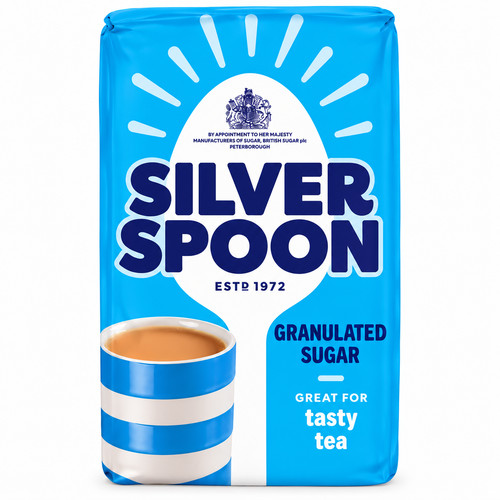 Silver spoon granulated sugar - silver,