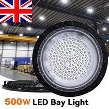 LED UFO High Bay 500W Industrial Lighting Ceiling Light Warehouse Garage Factory