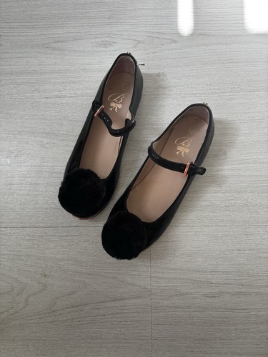 Ted baker black - patent, pom