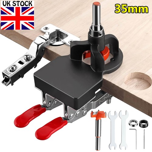 35mm hinge jig drill guide - drill,