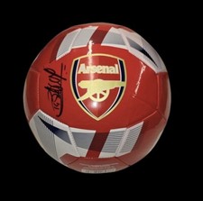 THIERRY HENRY SIGNED ARSENAL FOOTBALL BALL SEE PROOF ALLSTARS TO EXCLUSIVE