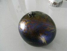 SIGNED JOHN DITCHFIELD ART GLASS PAPERWEIGHT