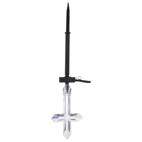 Solar cross garden - cross,