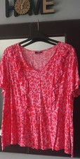 Womens Pretty Gypsy Style Top Size Uk 20 From Wallis Feature Frills And Gathers