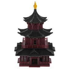 Miniature pagoda figurine - miniature,