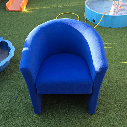 Blue outdoor upholstered - blue,