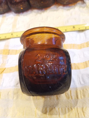 2oz marmite jar vintage - jar,
