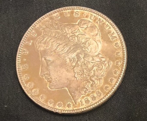 1886 silver usa morgan dollar - morgan,