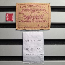 Vintage Levi's 536 Red Tab W27